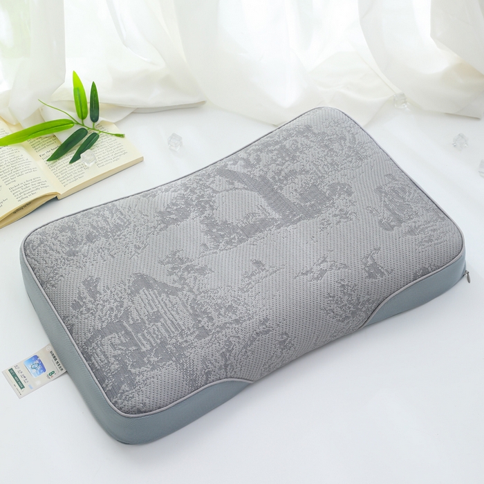 91家纺网 家纺一手货源 找家纺 （总）仁宇枕业 2026新款新品山水画夏季花草枕荞麦枕头记忆枕头枕芯