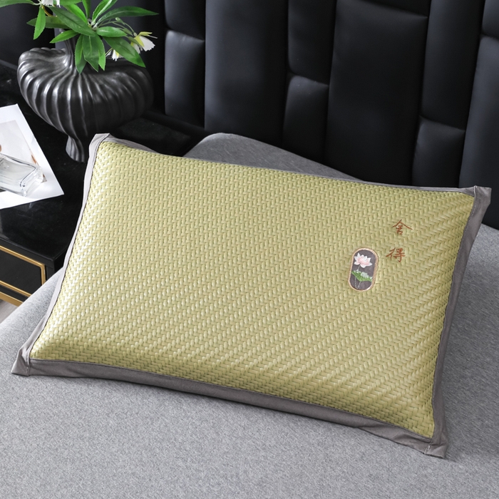 91家纺网 家纺一手货源 找家纺 （总）仁宇枕业 2026新款新品夏季清凉冰凉夏凉枕头舍得系列记忆棉花草荞麦枕头枕芯