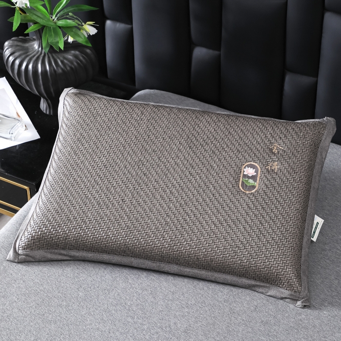 91家纺网 家纺一手货源 找家纺 （总）仁宇枕业 2026新款新品夏季清凉冰凉夏凉枕头舍得系列记忆棉花草荞麦枕头枕芯