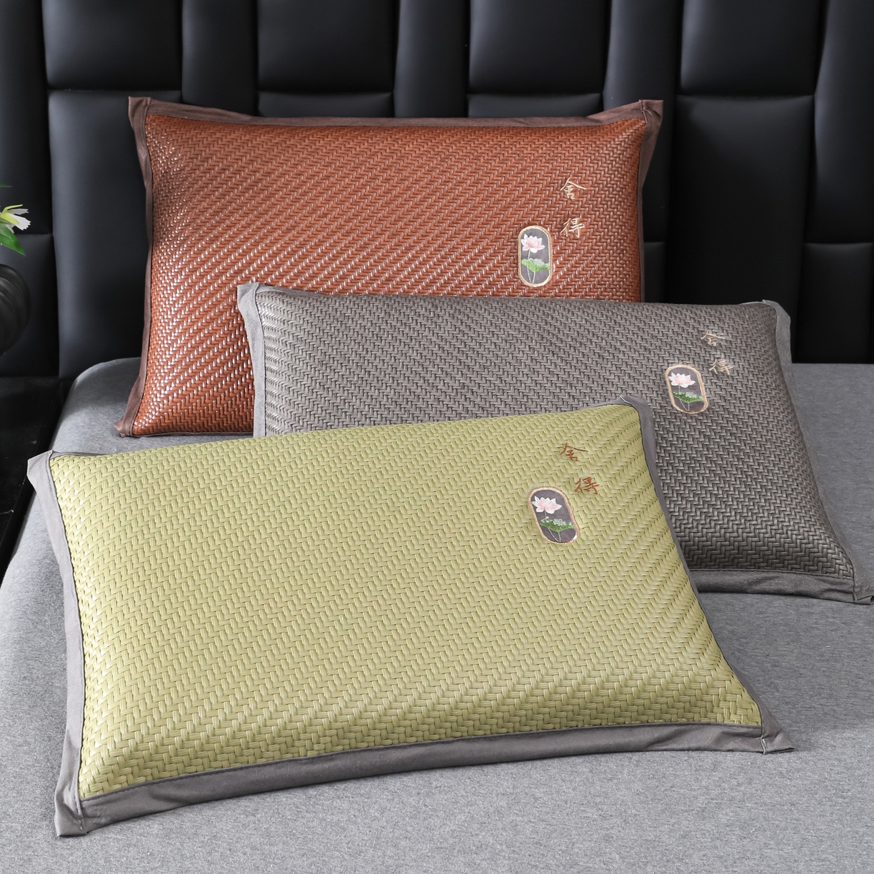 91家纺网 家纺一手货源 找家纺 （总）仁宇枕业 2026新款新品夏季清凉冰凉夏凉枕头舍得系列记忆棉花草荞麦枕头枕芯