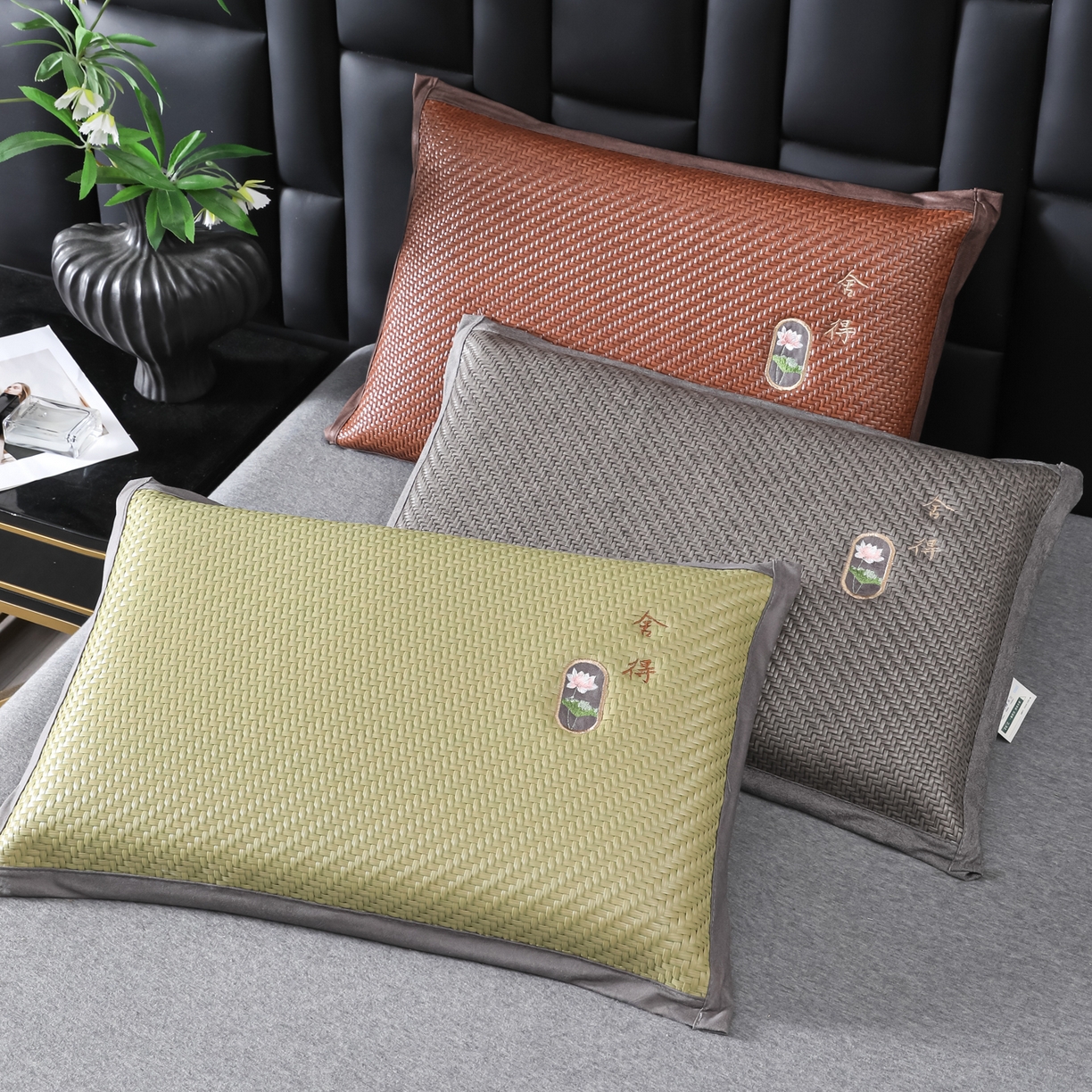 91家纺网 家纺一手货源 找家纺 （总）仁宇枕业 2026新款新品夏季清凉冰凉夏凉枕头舍得系列记忆棉花草荞麦枕头枕芯