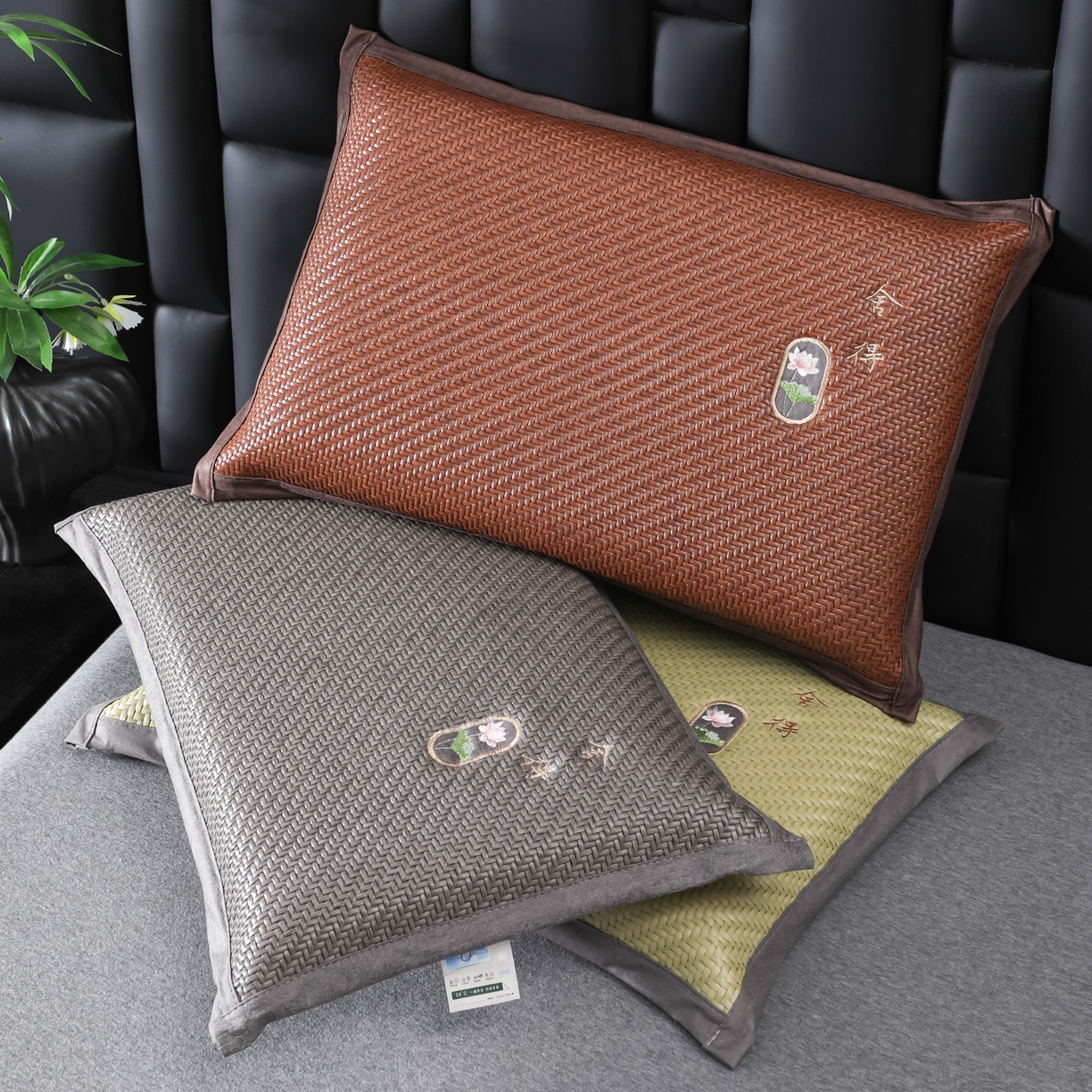 91家纺网 家纺一手货源 找家纺 （总）仁宇枕业 2026新款新品夏季清凉冰凉夏凉枕头舍得系列记忆棉花草荞麦枕头枕芯