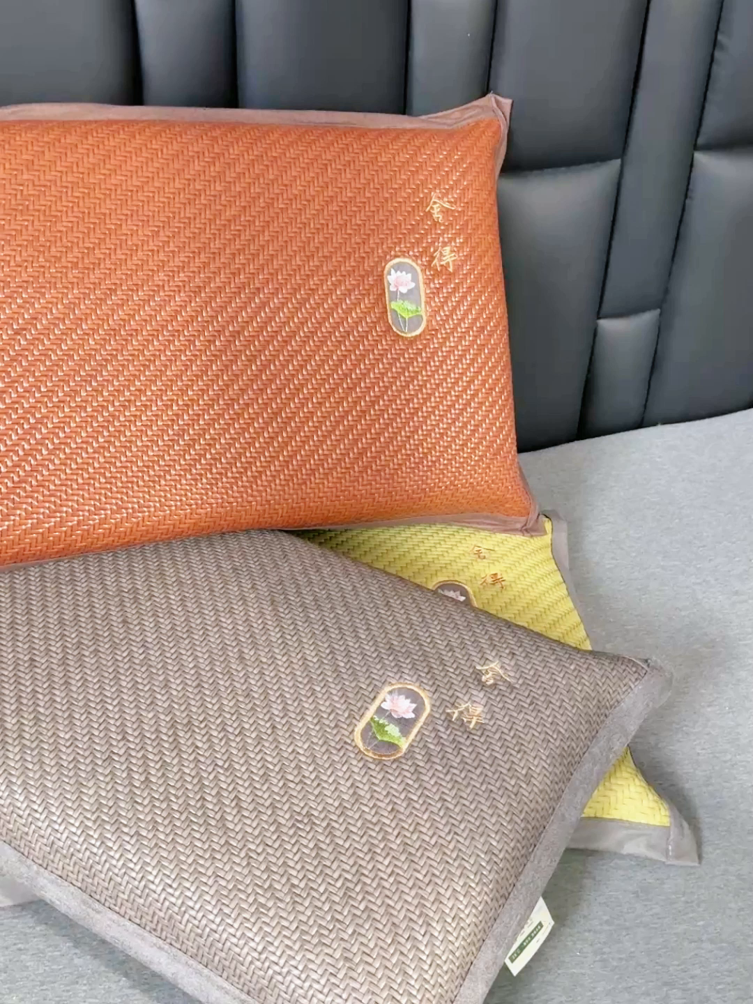 91家纺网 家纺一手货源 找家纺 （总）仁宇枕业 2026新款新品夏季清凉冰凉夏凉枕头舍得系列记忆棉花草荞麦枕头枕芯