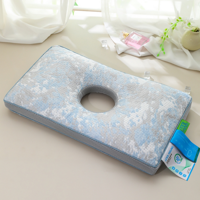 91家纺网 家纺一手货源 找家纺 （总）仁宇枕业 2026新款新品夏凉清凉冰凉菊花荞麦护耳护头枕头枕芯