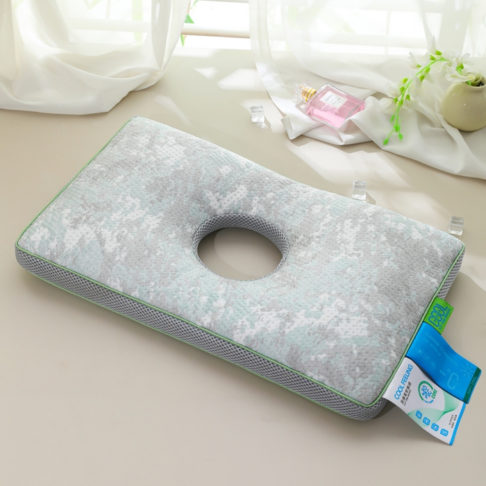 91家纺网 家纺一手货源 找家纺 （总）仁宇枕业 2026新款新品夏凉清凉冰凉菊花荞麦护耳护头枕头枕芯