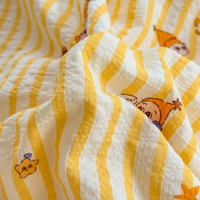 91家纺网 家纺一手货源 找家纺 仟网汇 2026新款密拷花边款法式泡芙纱夏被四件套夏被床盖四件套 梦幻星人