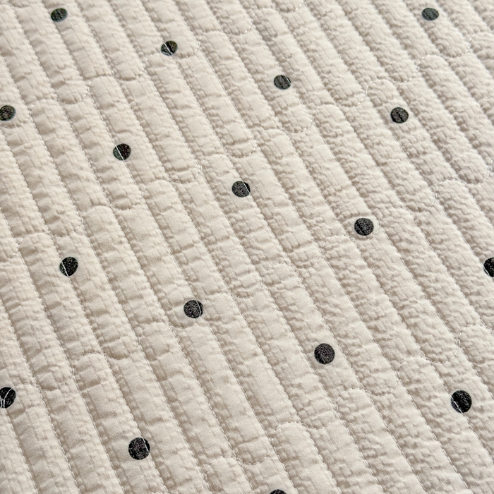 91家纺网 家纺一手货源 找家纺 仟网汇 2026新款密拷花边款法式泡芙纱夏被四件套夏被床盖四件套 奶油啵啵