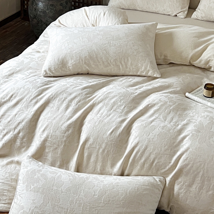 91家纺网 家纺一手货源 找家纺 （总）乐家毛巾被（工厂自产自销） 2026新款棉麻提花四件套