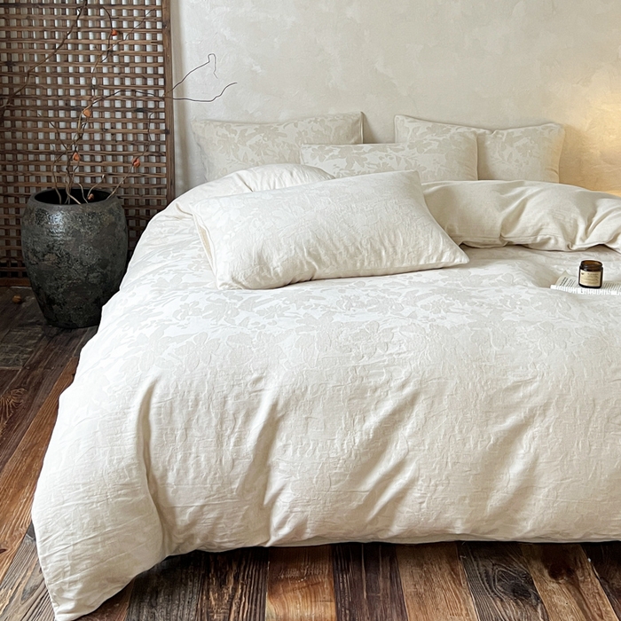 91家纺网 家纺一手货源 找家纺 （总）乐家毛巾被（工厂自产自销） 2026新款棉麻提花四件套