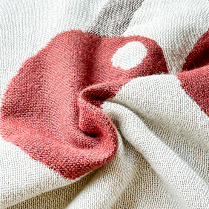 91家纺网 家纺一手货源 找家纺 乐家毛巾被（工厂自产自销） 2026新款全棉纯棉四层纱布枕巾 纯色樱桃