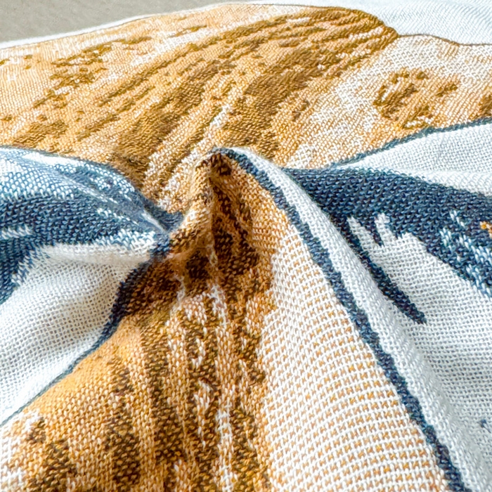 91家纺网 家纺一手货源 找家纺 乐家毛巾被（工厂自产自销） 2026新款全棉纯棉四层纱布枕巾 可颂面包