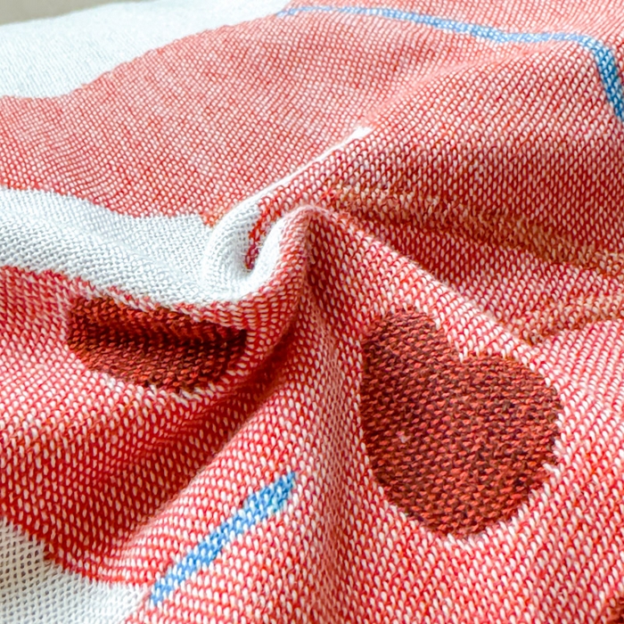 91家纺网 家纺一手货源 找家纺 乐家毛巾被（工厂自产自销） 2026新款全棉纯棉四层纱布枕巾 森林小兔