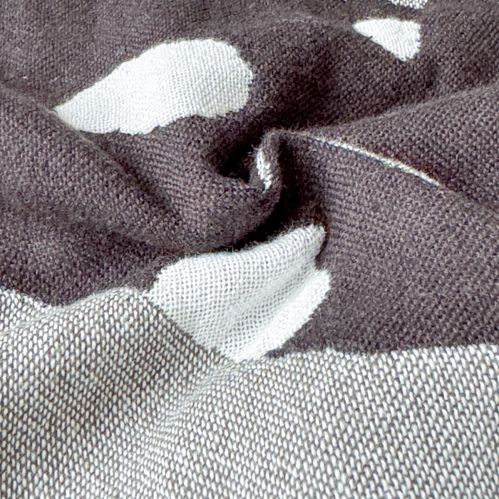 91家纺网 家纺一手货源 找家纺 乐家毛巾被（工厂自产自销） 2026新款全棉纯棉四层纱布枕巾 五只小猫