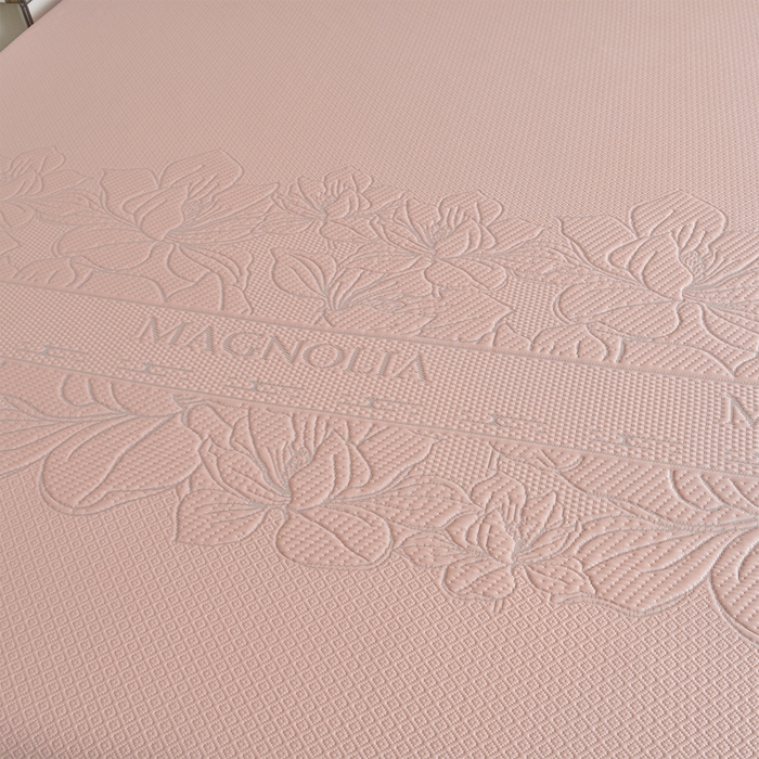 91家纺网 家纺一手货源 找家纺 （总）畅畅家纺 2026新款聚乙烯中分子凉感冰感凉豆豆凉席席子床裙三件套-欧式伴夏