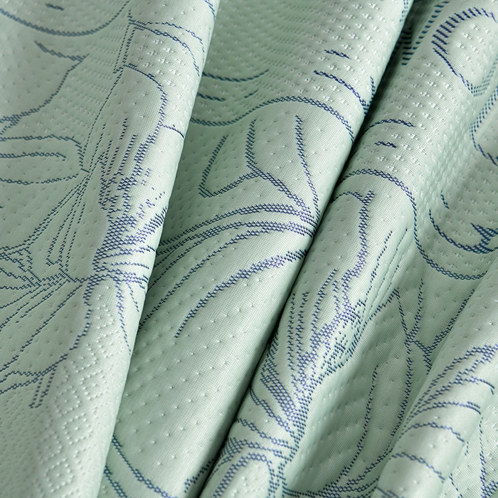 91家纺网 家纺一手货源 找家纺 畅畅家纺 2026新款聚乙烯中分子凉感冰感凉豆豆凉席席子床裙三件套-欧式伴夏 伴夏-绿