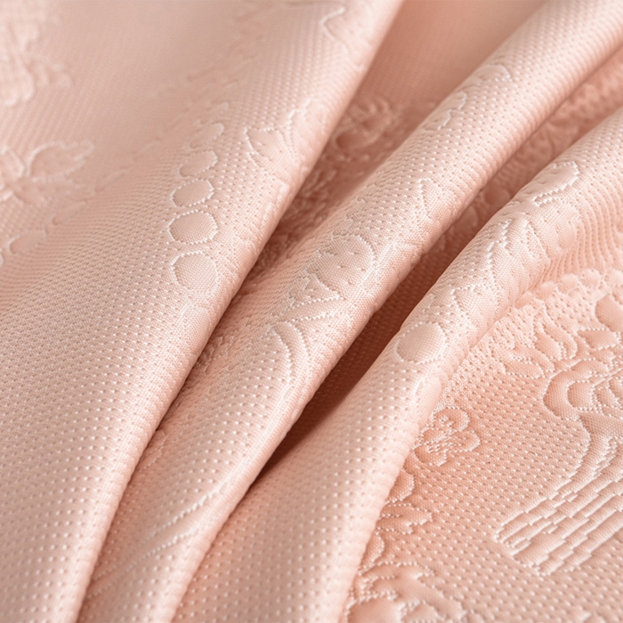 91家纺网 家纺一手货源 找家纺 畅畅家纺 2026新款聚乙烯中分子凉感冰感凉豆豆凉席席子床裙三件套-欧式伴夏 欧式-粉