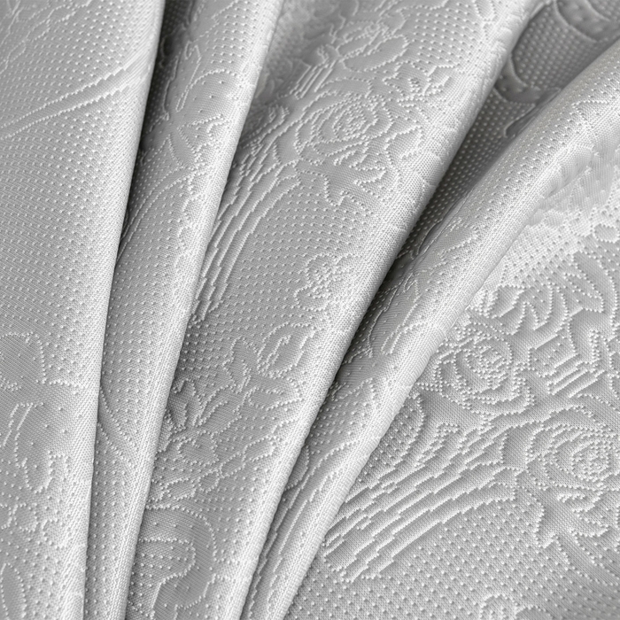 91家纺网 家纺一手货源 找家纺 畅畅家纺 2026新款聚乙烯中分子凉感冰感凉豆豆凉席席子床裙三件套-欧式伴夏 欧式-灰