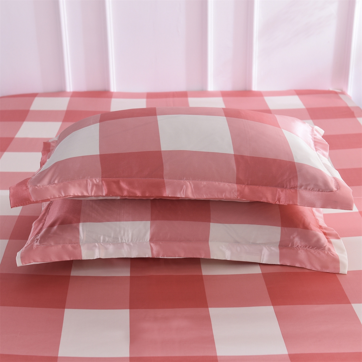 91家纺网 家纺一手货源 找家纺 （总）经年 2026年条纹丝绸冰丝四件套