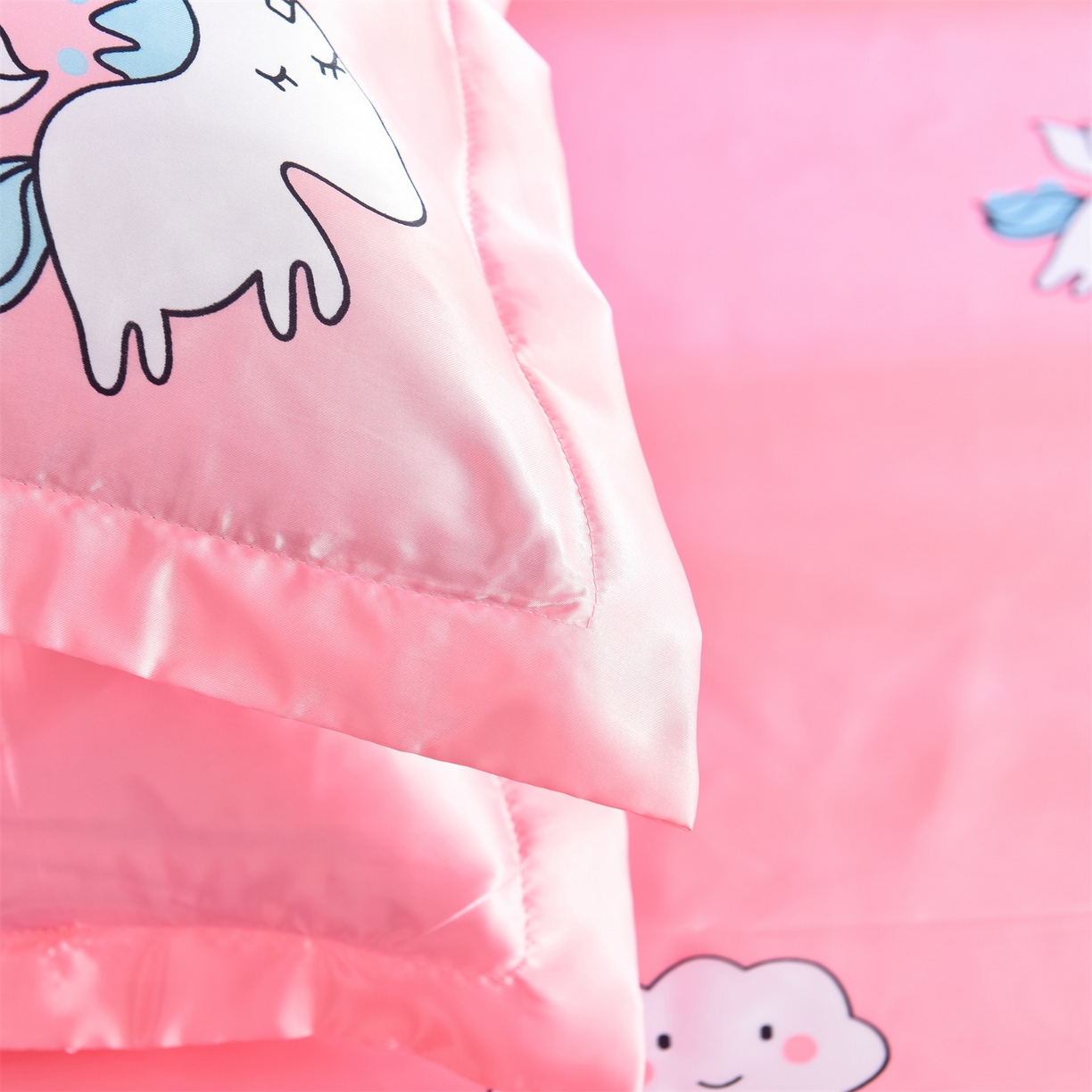 91家纺网 家纺一手货源 找家纺 经年 2026新款印花丝绸冰丝四件套 独角兽