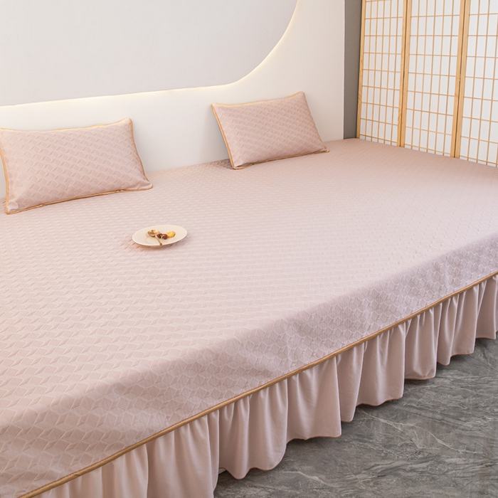 91家纺网 家纺一手货源 找家纺 （总）手艺人家纺 2026春夏新款冰豆豆凉席TL01--TL22冰丝提花凉席席子空调软席