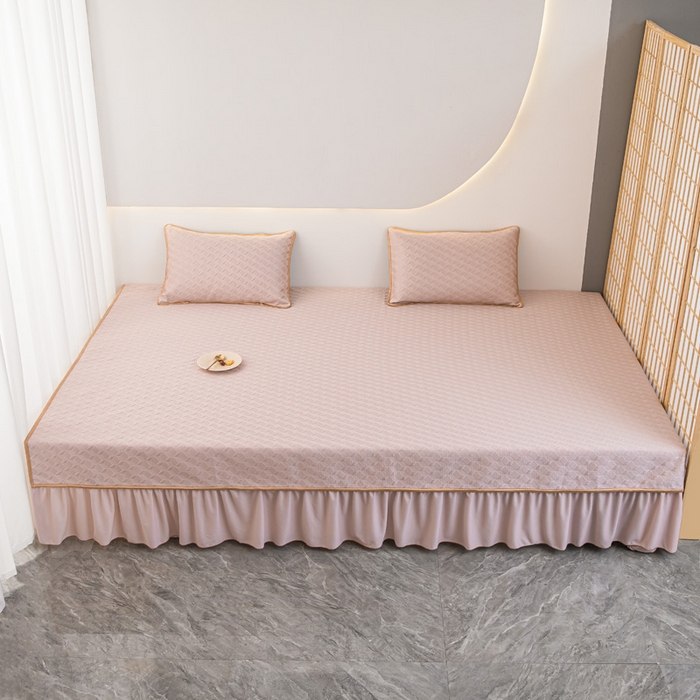 91家纺网 家纺一手货源 找家纺 手艺人家纺 2026春夏新款冰豆豆凉席TL01--TL22冰丝提花凉席席子空调软席 TL01