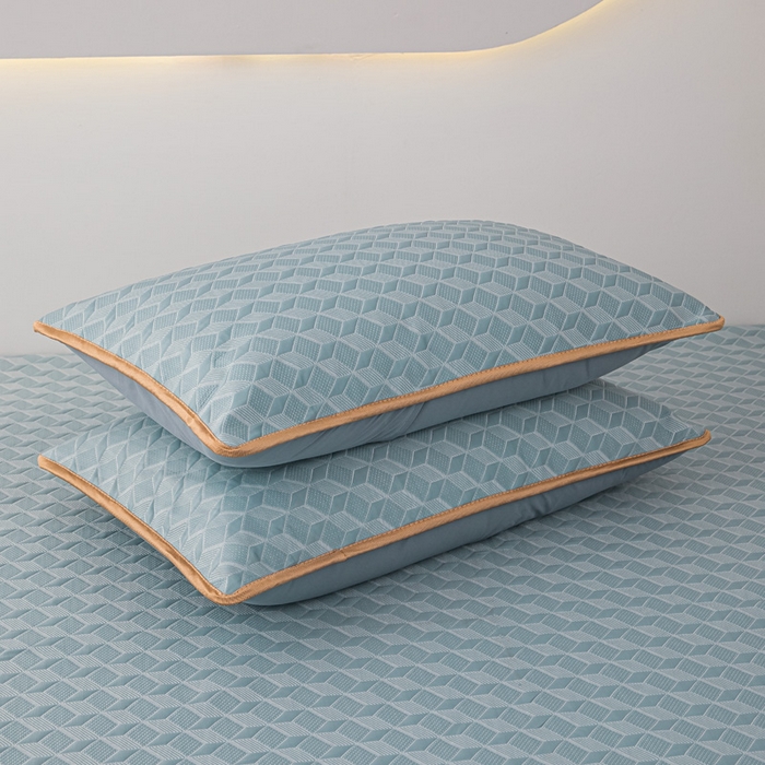 91家纺网 家纺一手货源 找家纺 手艺人家纺 2026春夏新款冰豆豆凉席TL01--TL22冰丝提花凉席席子空调软席 TL02