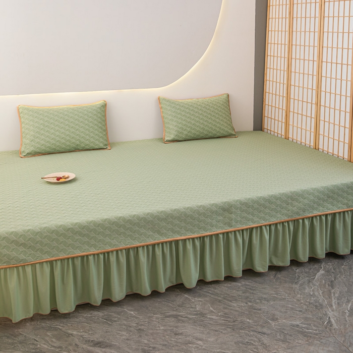 91家纺网 家纺一手货源 找家纺 手艺人家纺 2026春夏新款冰豆豆凉席TL01--TL22冰丝提花凉席席子空调软席 TL03