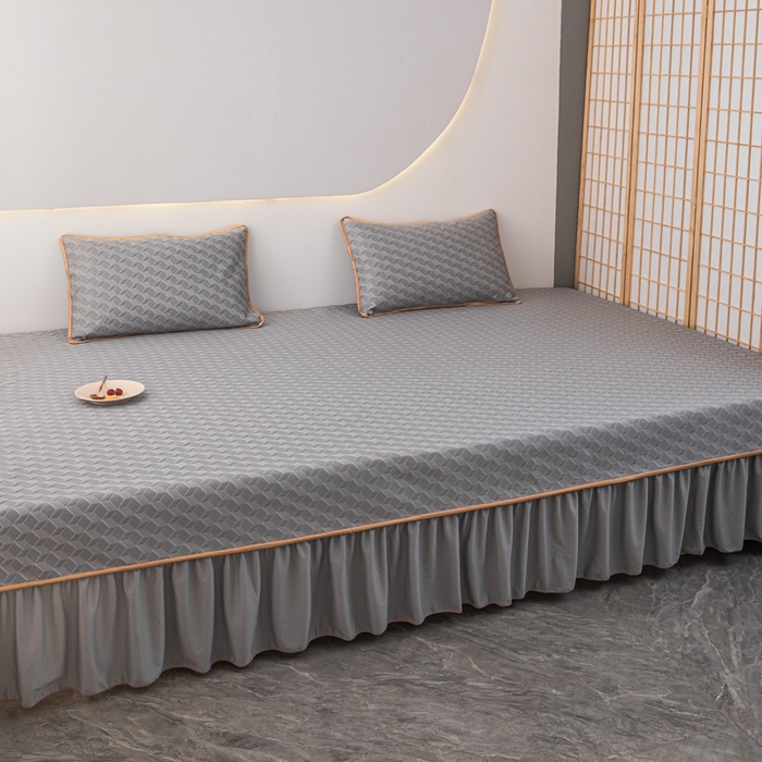 91家纺网 家纺一手货源 找家纺 手艺人家纺 2026春夏新款冰豆豆凉席TL01--TL22冰丝提花凉席席子空调软席 TL05