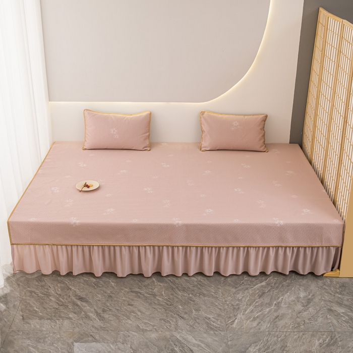 手艺人家纺 2026春夏新款冰豆豆凉席TL01--TL22冰丝提花凉席席子空调软席 TL06