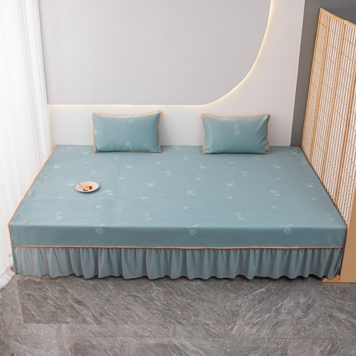 手艺人家纺 2026春夏新款冰豆豆凉席TL01--TL22冰丝提花凉席席子空调软席 TL07