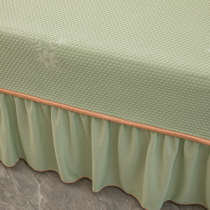 91家纺网 家纺一手货源 找家纺 手艺人家纺 2026春夏新款冰豆豆凉席TL01--TL22冰丝提花凉席席子空调软席 TL08