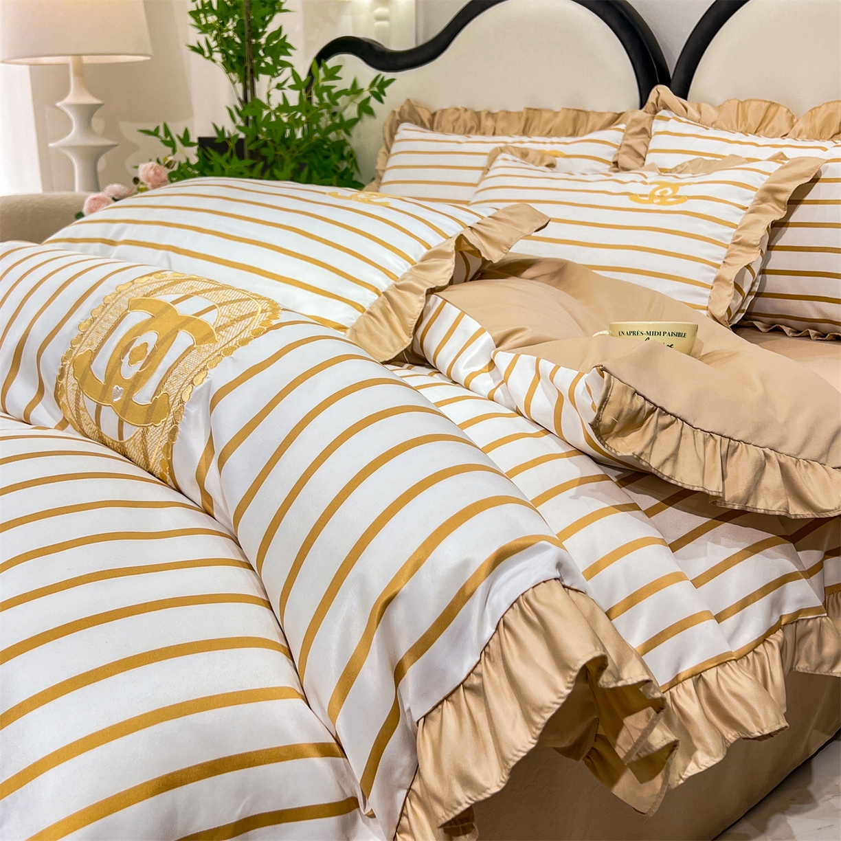 91家纺网 家纺一手货源 找家纺 （总）经年 2026新款水洗真丝韩版四件套