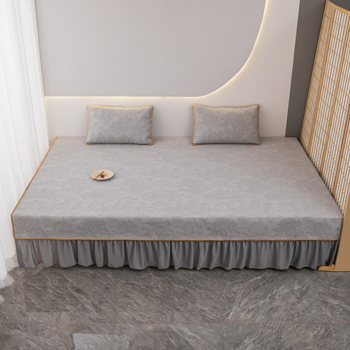 手艺人家纺 2026春夏新款冰豆豆凉席TL01--TL22冰丝提花凉席席子空调软席 TL13