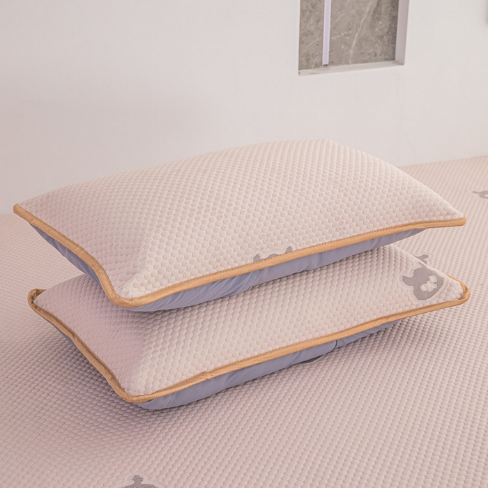 91家纺网 家纺一手货源 找家纺 手艺人家纺 2026春夏新款冰豆豆凉席TL01--TL22冰丝提花凉席席子空调软席 TL15