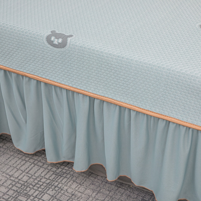 91家纺网 家纺一手货源 找家纺 手艺人家纺 2026春夏新款冰豆豆凉席TL01--TL22冰丝提花凉席席子空调软席 TL16