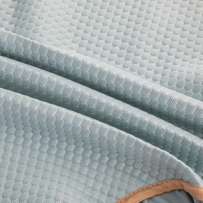 91家纺网 家纺一手货源 找家纺 手艺人家纺 2026春夏新款冰豆豆凉席TL01--TL22冰丝提花凉席席子空调软席 TL16