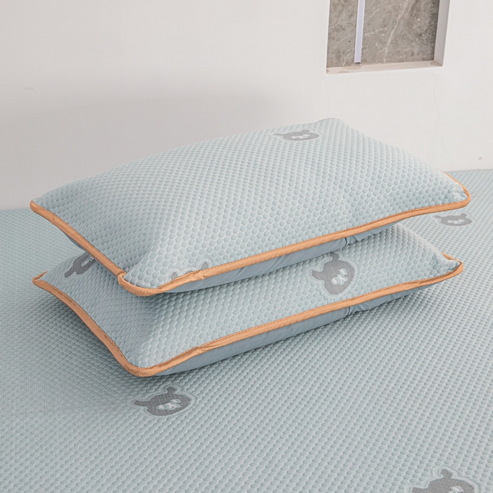 91家纺网 家纺一手货源 找家纺 手艺人家纺 2026春夏新款冰豆豆凉席TL01--TL22冰丝提花凉席席子空调软席 TL16