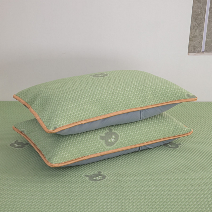 91家纺网 家纺一手货源 找家纺 手艺人家纺 2026春夏新款冰豆豆凉席TL01--TL22冰丝提花凉席席子空调软席 TL17