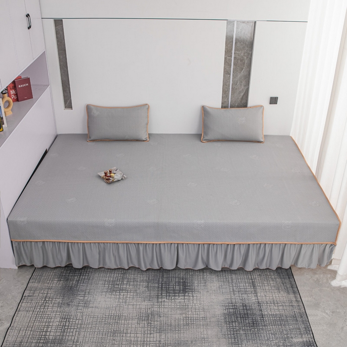 手艺人家纺 2026春夏新款冰豆豆凉席TL01--TL22冰丝提花凉席席子空调软席 TL18