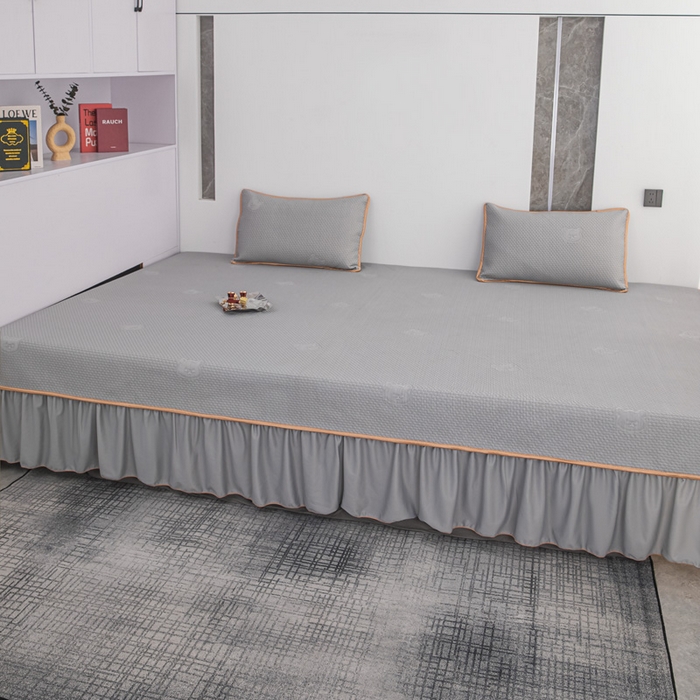 91家纺网 家纺一手货源 找家纺 手艺人家纺 2026春夏新款冰豆豆凉席TL01--TL22冰丝提花凉席席子空调软席 TL18