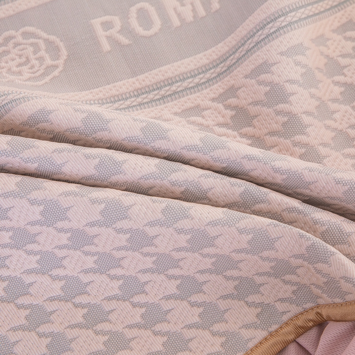 91家纺网 家纺一手货源 找家纺 手艺人家纺 2026春夏新款冰豆豆凉席TL01--TL22冰丝提花凉席席子空调软席 TL19