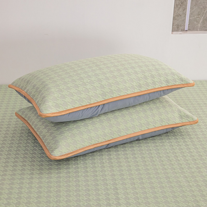 91家纺网 家纺一手货源 找家纺 手艺人家纺 2026春夏新款冰豆豆凉席TL01--TL22冰丝提花凉席席子空调软席 TL21