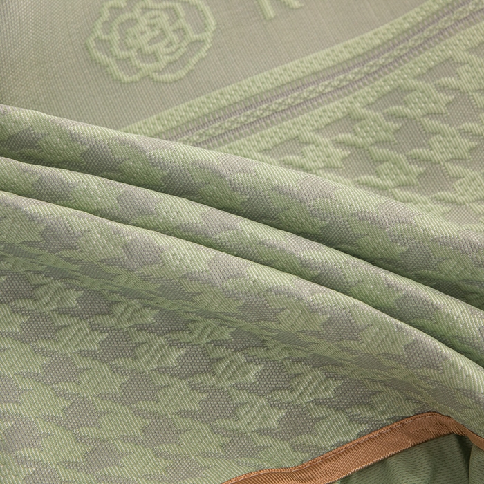 91家纺网 家纺一手货源 找家纺 手艺人家纺 2026春夏新款冰豆豆凉席TL01--TL22冰丝提花凉席席子空调软席 TL21