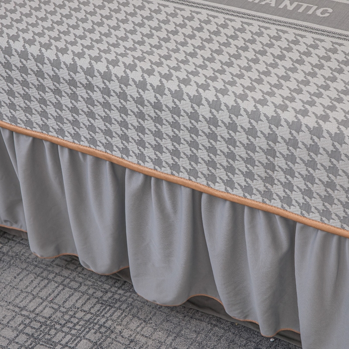 91家纺网 家纺一手货源 找家纺 手艺人家纺 2026春夏新款冰豆豆凉席TL01--TL22冰丝提花凉席席子空调软席 TL22