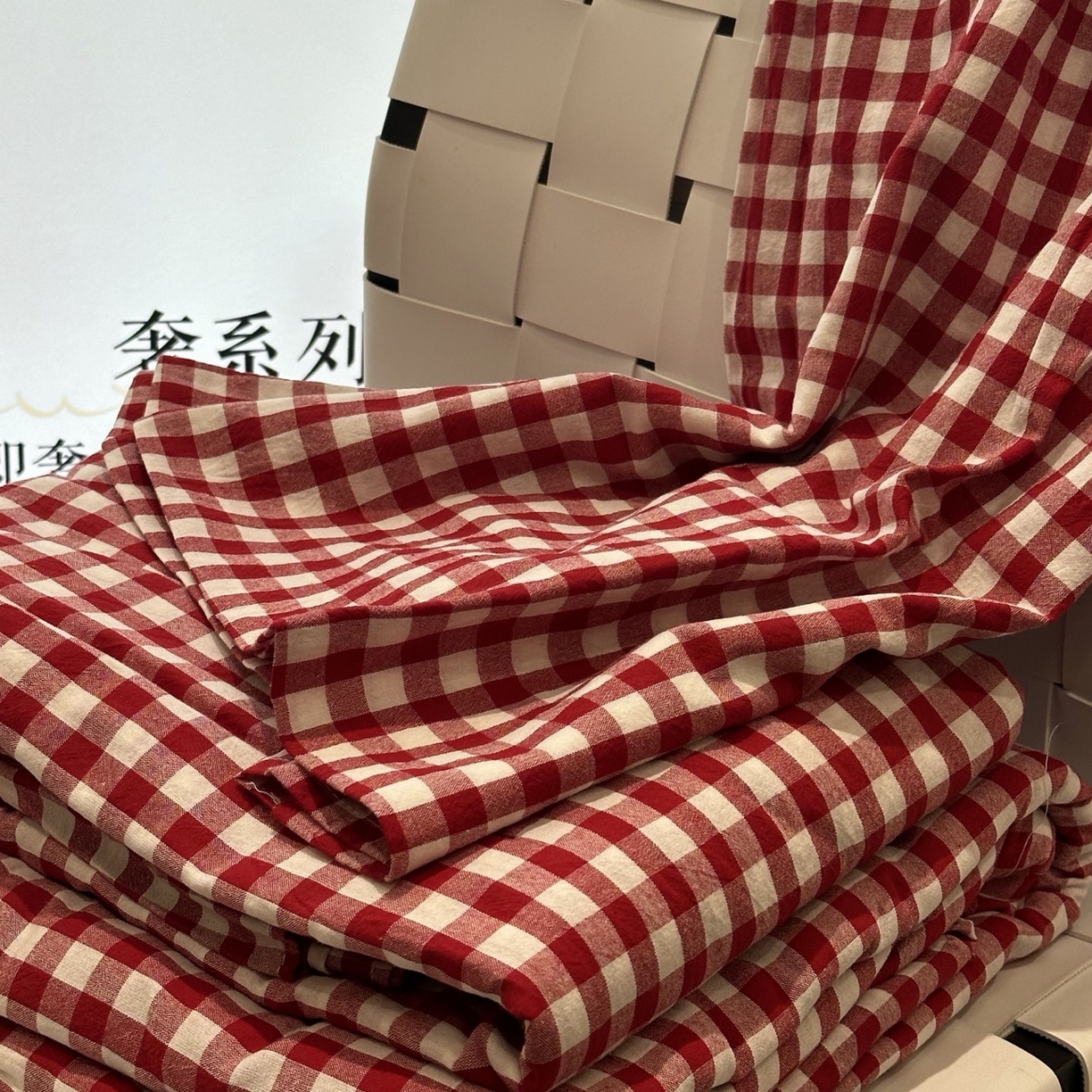 91家纺网 家纺一手货源 找家纺 （总）玖琳家纺 2026新款全棉色织水洗棉四件套