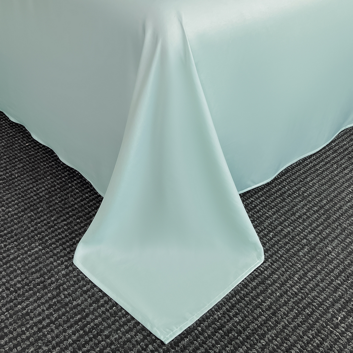 91家纺网 家纺一手货源 找家纺 经年 2026春夏新款天丝刺绣四件套-有理想 有理想-抹茶绿