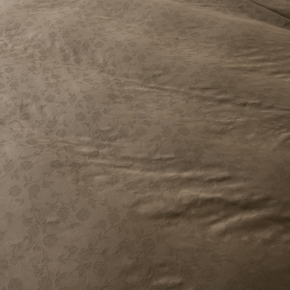 91家纺网 家纺一手货源 找家纺 菡宝 2026春夏新款全棉纯棉色织提花四件套-中古玫瑰 中古玫瑰 深咖