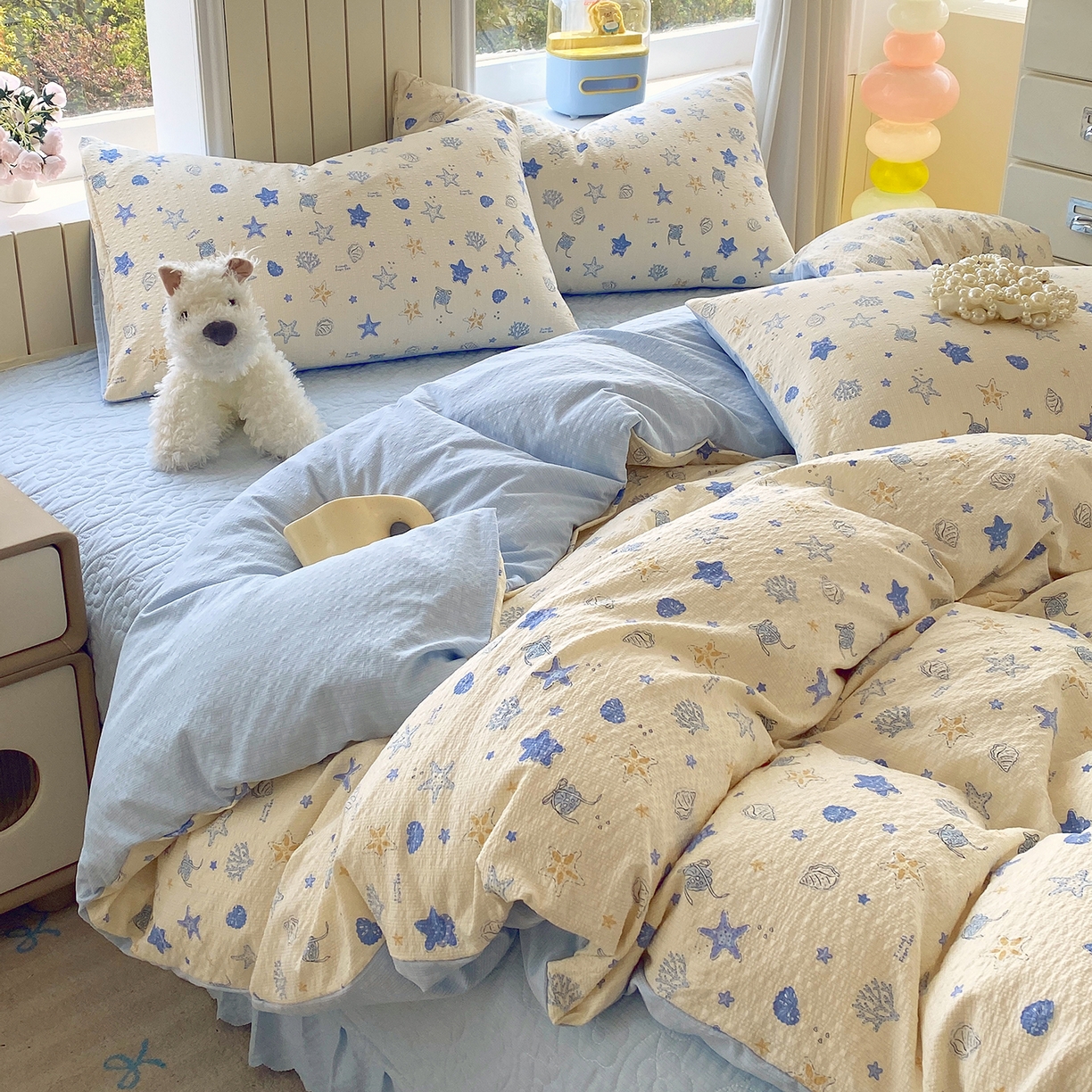 91家纺网 家纺一手货源 找家纺 （总2）莱米 2024新款大版牛奶绒卡通四件套