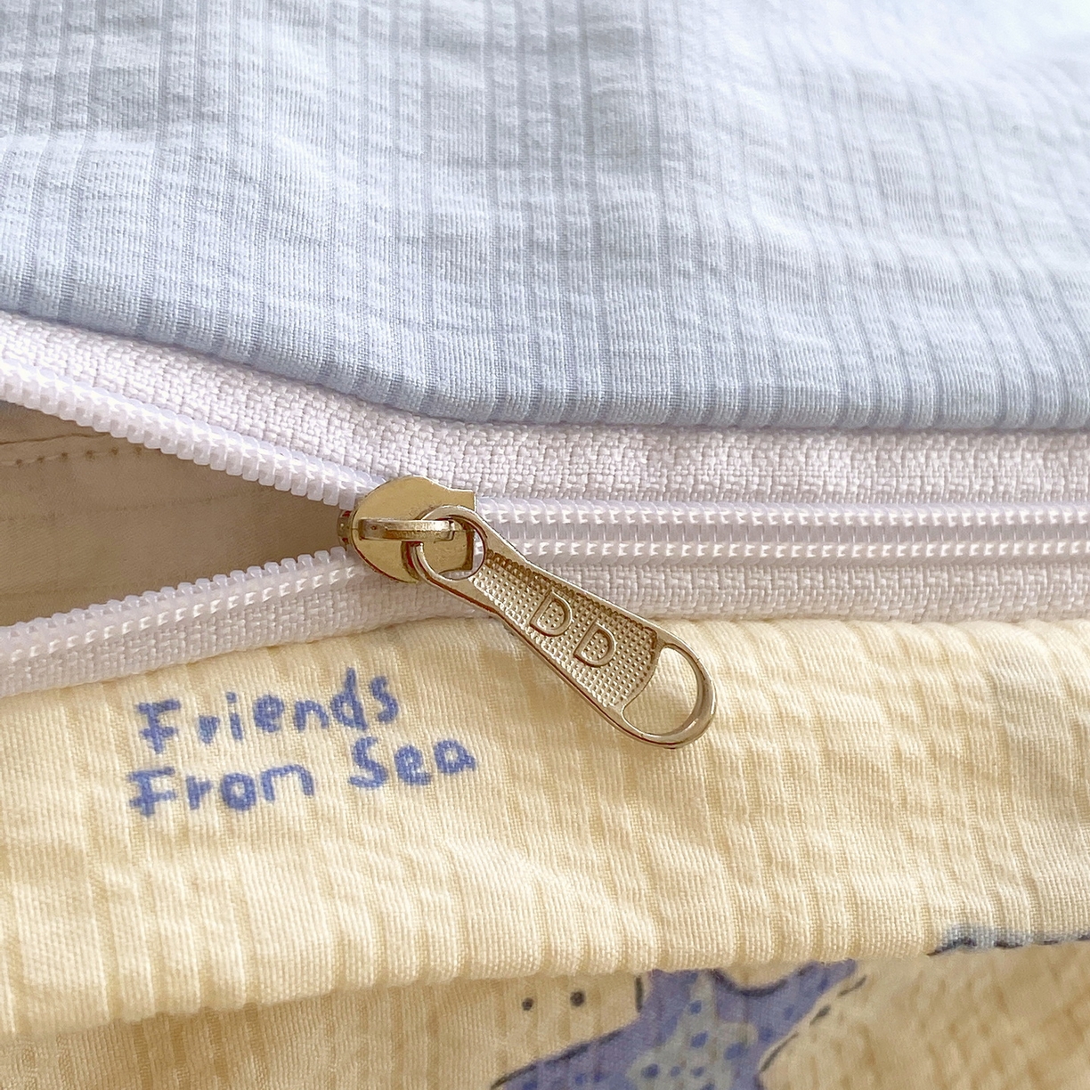 91家纺网 家纺一手货源 找家纺 （总）莱米家纺 2026新款云感泡泡纱双层纱床盖四件套