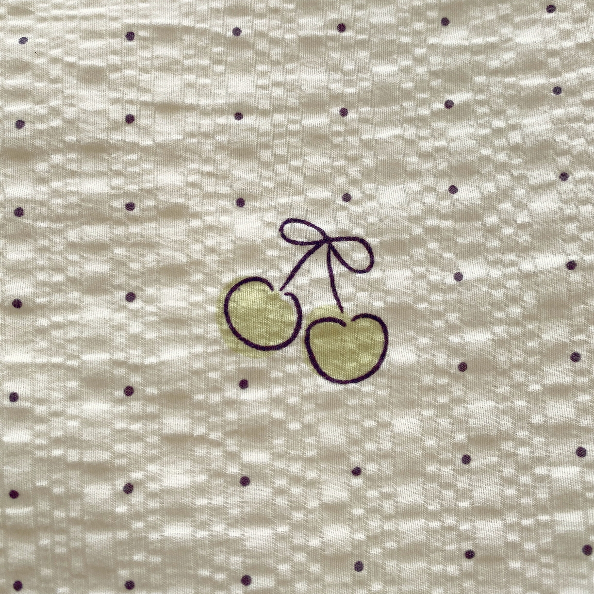 91家纺网 家纺一手货源 找家纺 莱米家纺 2026新款云感泡泡纱双层纱床盖四件套 绿樱桃